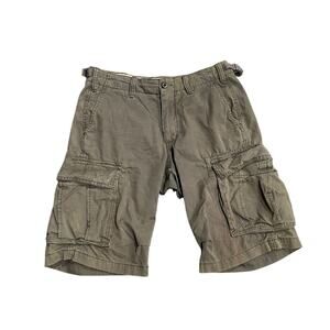 Gap Mens Cargo Relaxed Fit Shorts Size 29 Military Utility Outdoors Y2K